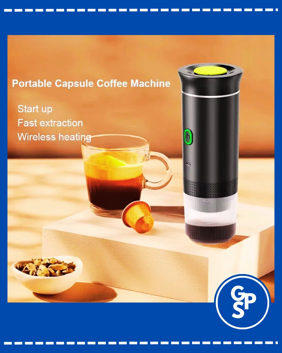 Xiaomi Youpin Coffee Machine Wireless Electric Portable Espresso Coffee Machine Maker 3-in-1 Capsule Powder Travel Coffee Maker